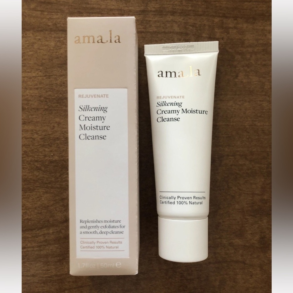 Amala Silkening Creamy Moisture Cleanser 1.7 oz 50ml Travel Size ~ NIB!! 🧡